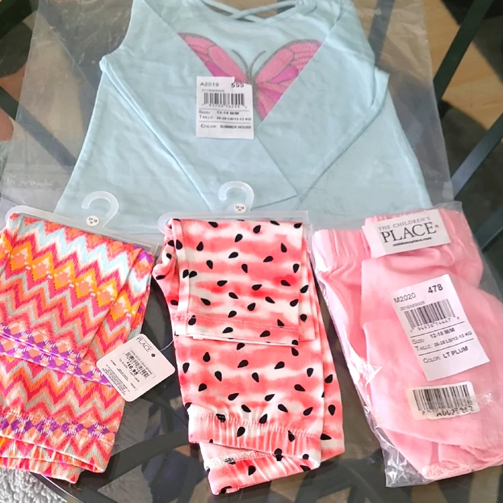 The Children's Place Butterfly Top and Leggings Set For Kids ❤️